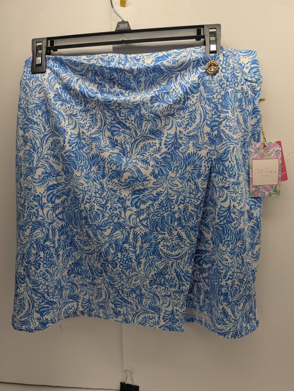 Stella Parker Sport Skort,Blue and White ,XL Super Soft/ Silky Feeling